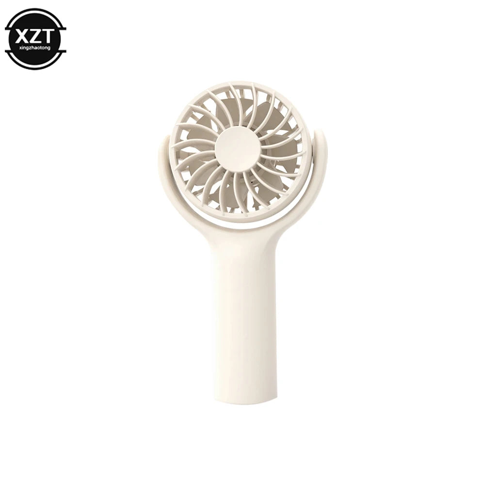 Rotatable Mini Portable Handheld Ventilador Electric Air Cooling Fan USB Rechargeable Outdoor Travel Hand Fans for Women Gifts