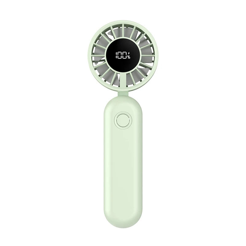 Xiaomi Mini Handheld Fan 120 Speed Portable Bladeless Desktop Fans Rechargeable Instant Cooling With Ice Mode For Men Women New