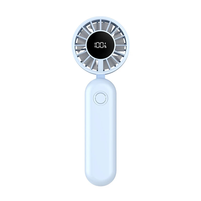 Xiaomi Mini Handheld Fan 120 Speed Portable Bladeless Desktop Fans Rechargeable Instant Cooling With Ice Mode For Men Women New