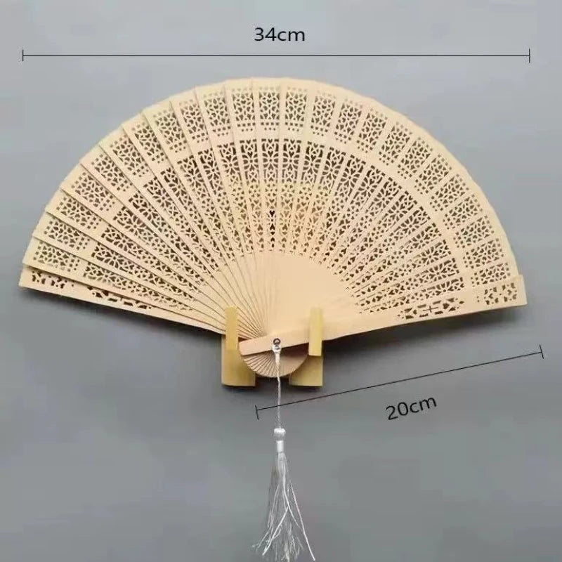 Custom Wedding Fans-Hand Fan For Bridal Shower Beach And Summer Wedding Favors-Personalized Rustic And Elegant Wooden Fan