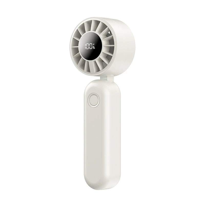 Xiaomi Mini Handheld Fan 120 Speed Portable Bladeless Desktop Fans Rechargeable Instant Cooling With Ice Mode For Men Women New