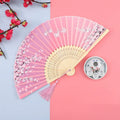 Fan Folding Fan Ancient Style Chinese Style Women's Hanfu Cheongsam Dance Children's Summer Portable Folding Small Fan