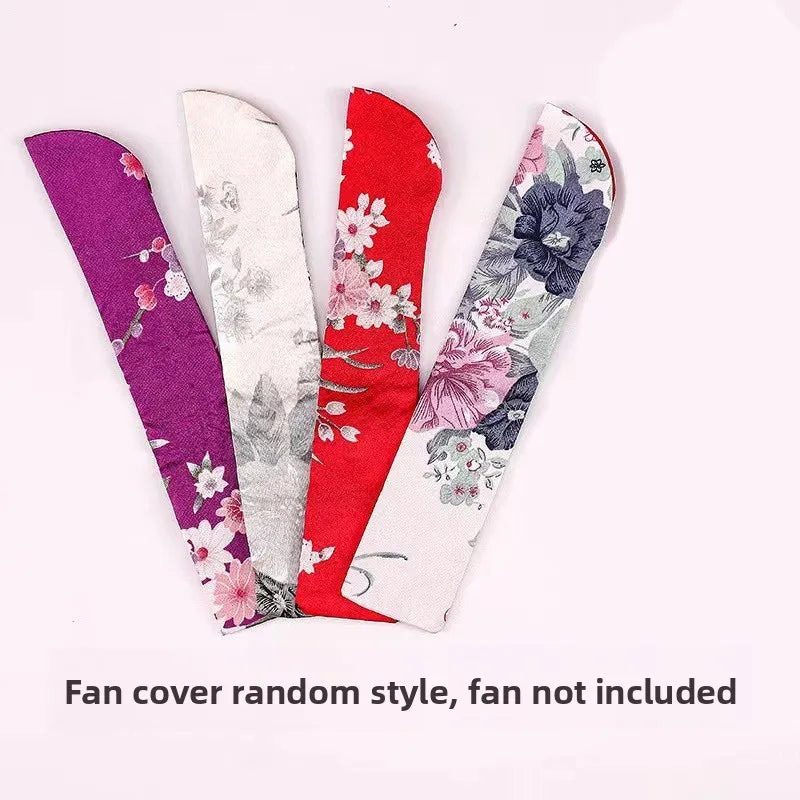 Fan Folding Fan Ancient Style Chinese Style Women's Hanfu Cheongsam Dance Children's Summer Portable Folding Small Fan